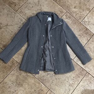 Jessica Simpson Charcoal Teddy Jacket